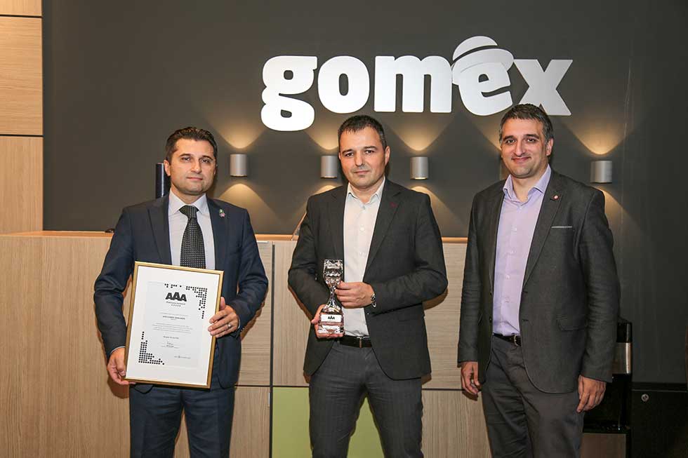 gomex platinasti sertifikat aaa